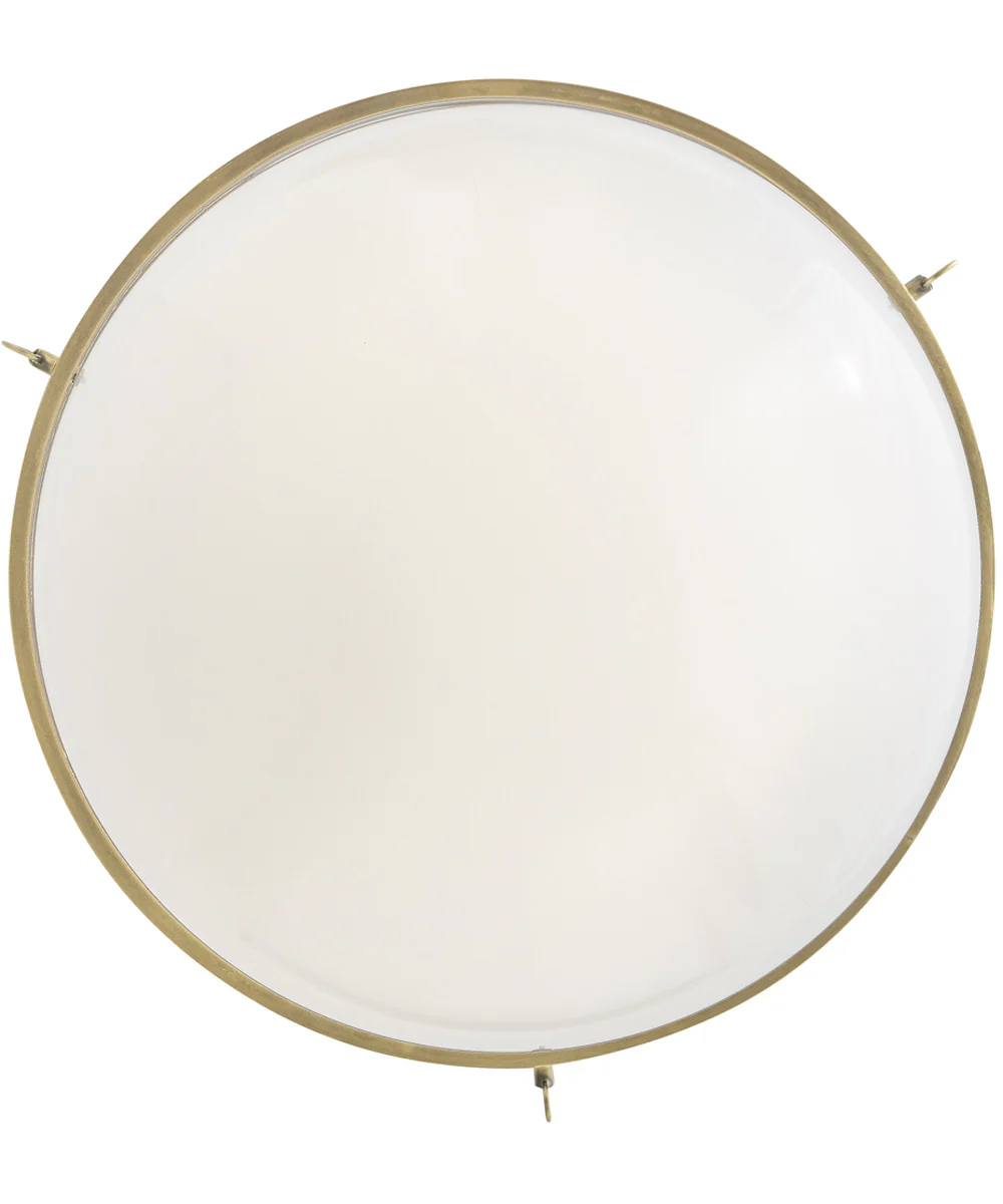 Collins 1-Light Large Pendant in Heritage Brass - Image 6