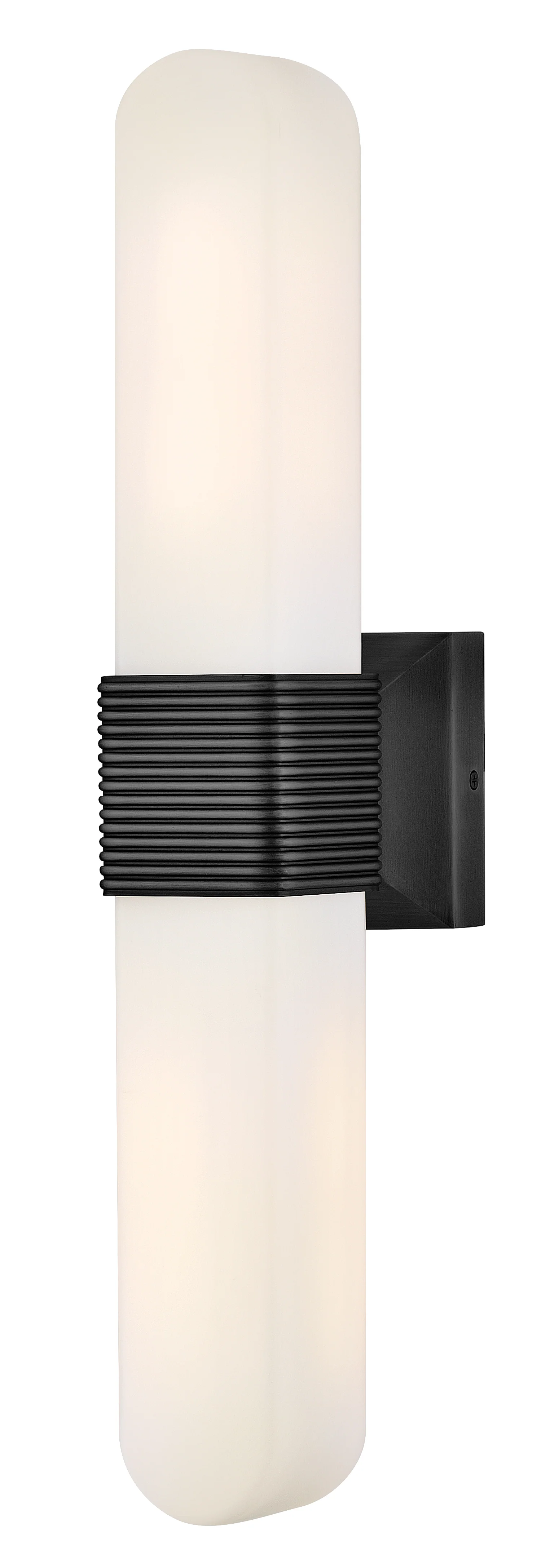 Cotes 2-Light Large LED Sconce in Painted Black Oxide