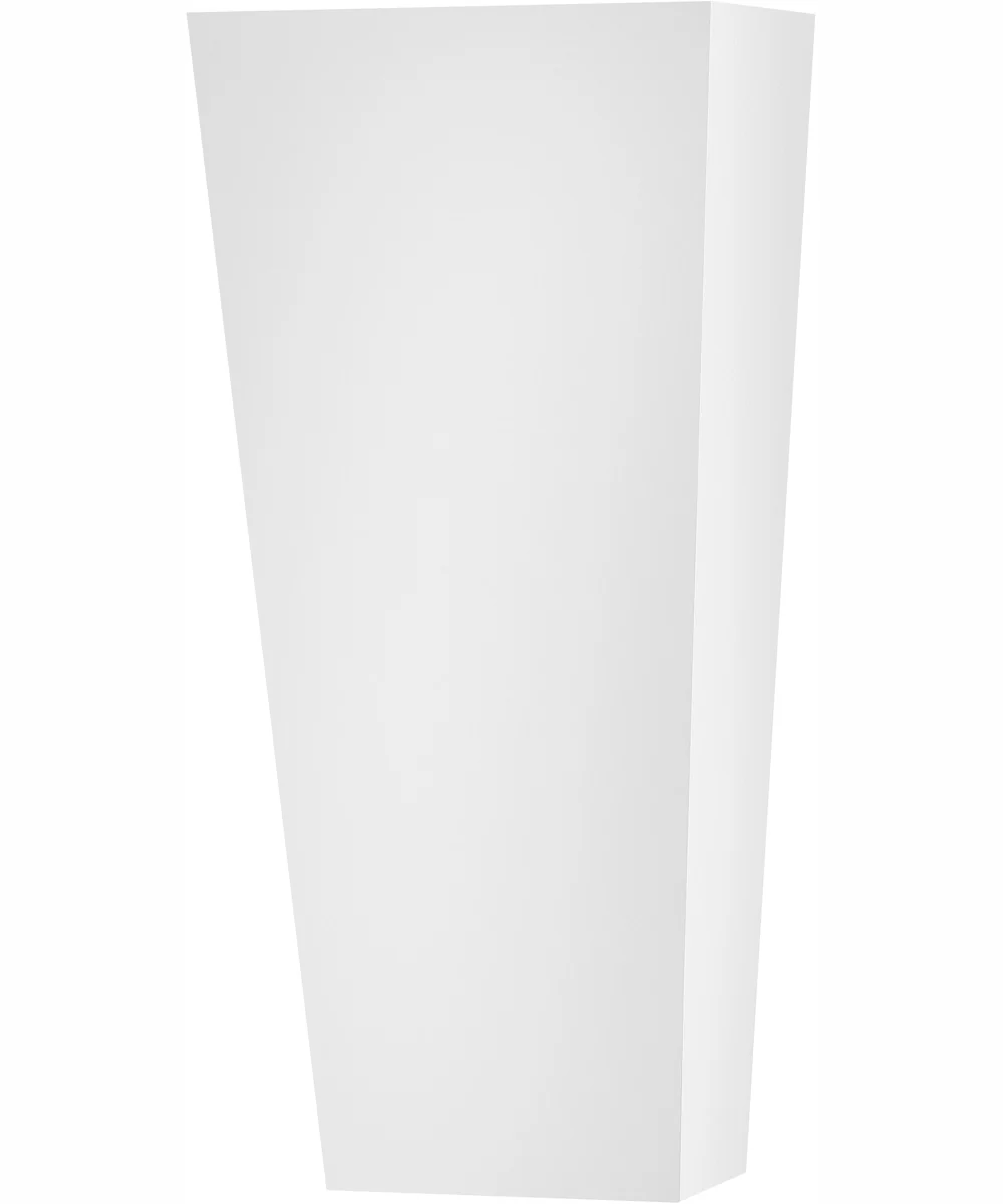 Cruz Coastal Elements 2-Light Large Wall Mount Lantern in Textured White - Image 2