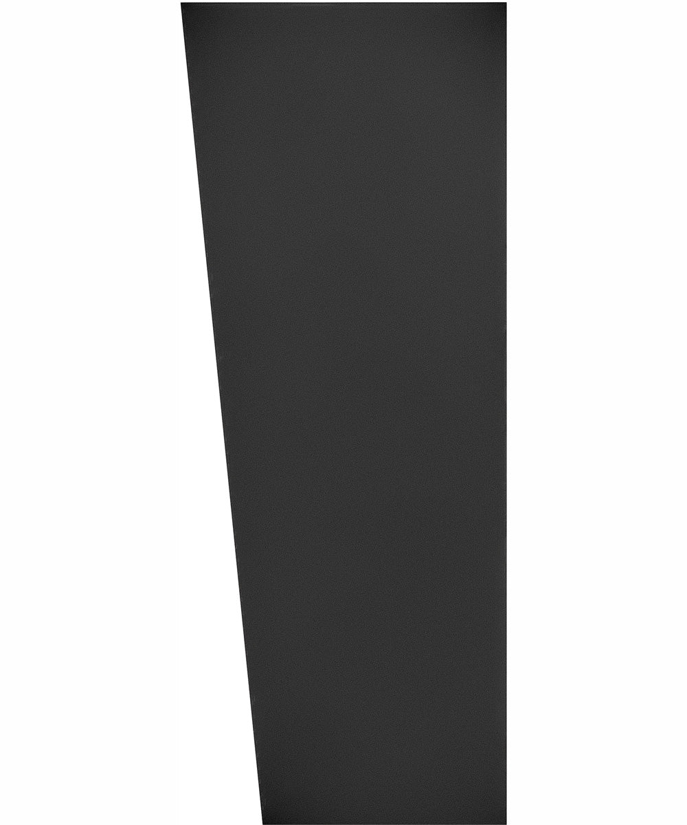 Cruz Coastal Elements  2-Light Small Wall Mount Lantern in Black - Image 5