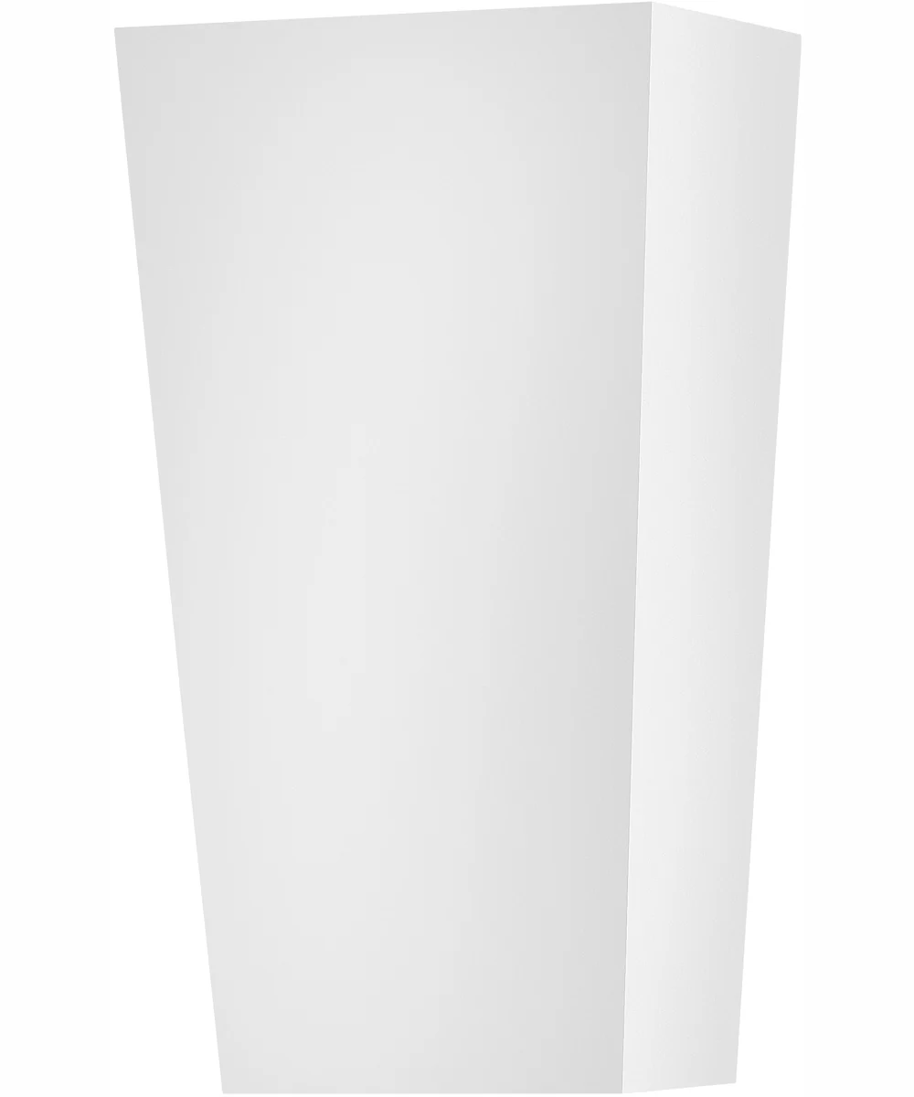 Cruz Coastal Elements  2-Light Small Wall Mount Lantern in Textured White - Image 2