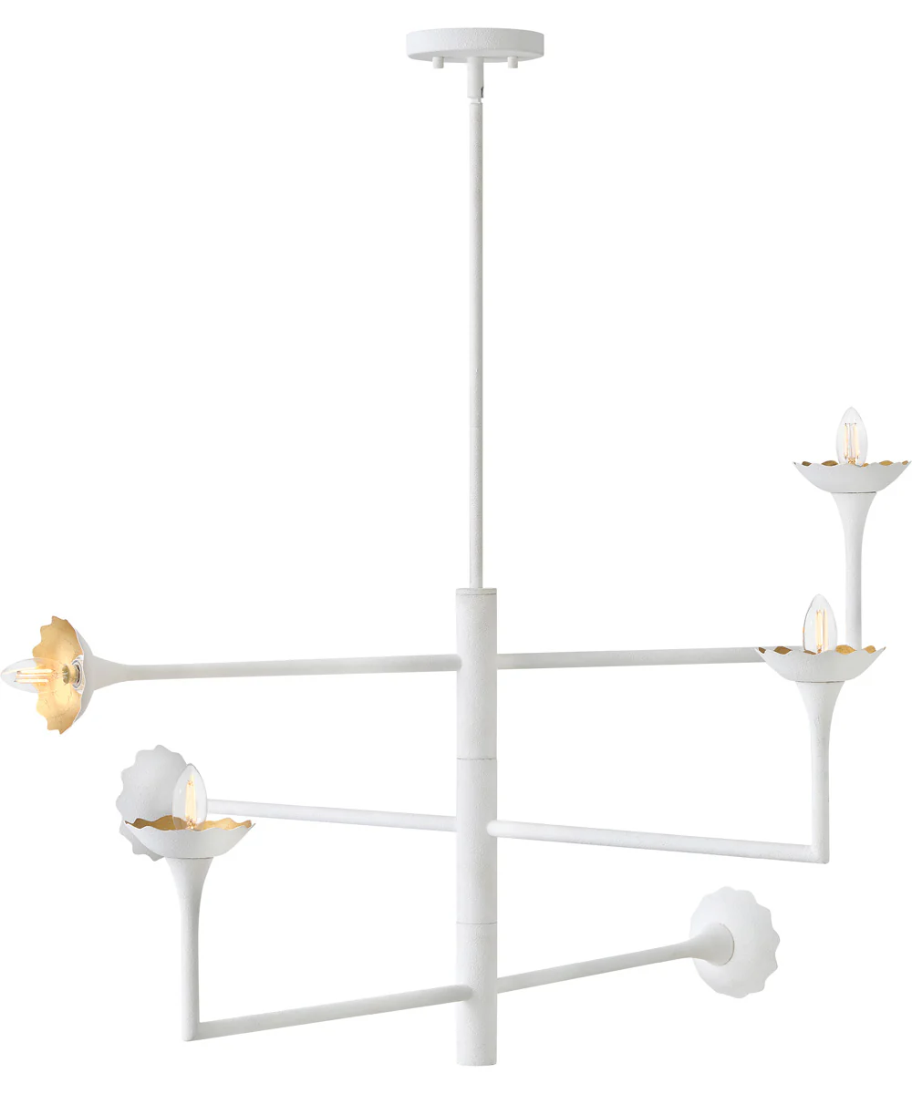Darla 6-Light Large Adjustable Multi Tier in Textured Plaster - Image 7