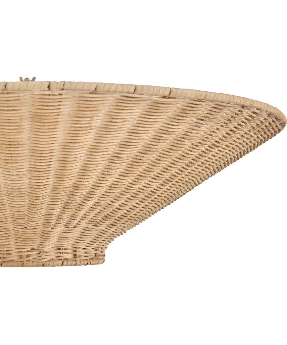 Delia 4-Light Small Convertible Chandelier in Heritage Brass - Image 6