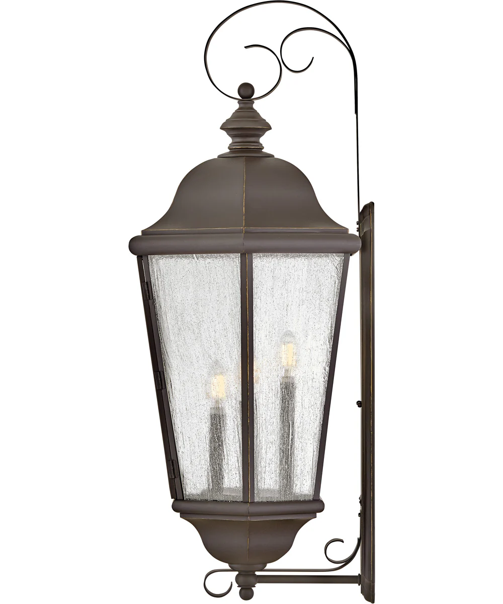 Edgewater 4-Light Extra Large Wall Mount Lantern in Oil Rubbed Bronze - Image 5