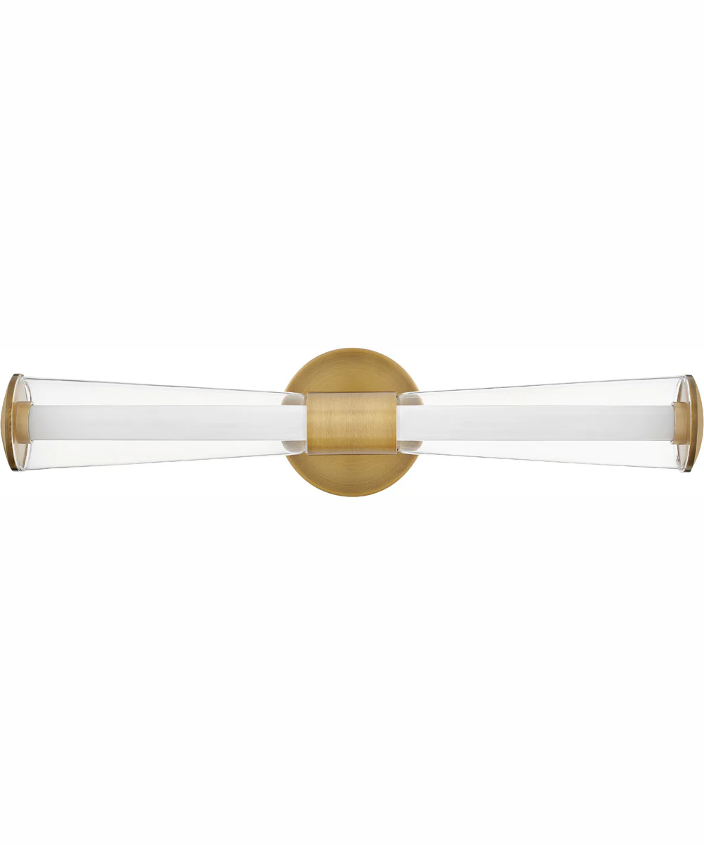 Elin LED-Light Medium LED Vanity in Lacquered Brass