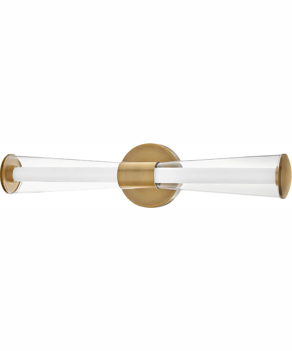 Elin LED-Light Medium LED Vanity in Lacquered Brass - Image 3