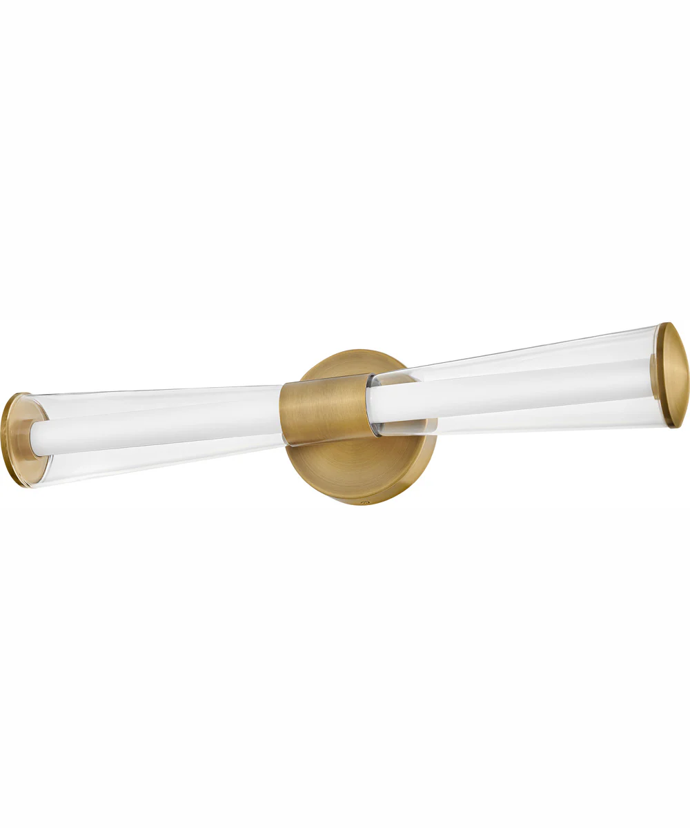 Elin LED-Light Medium LED Vanity in Lacquered Brass - Image 5