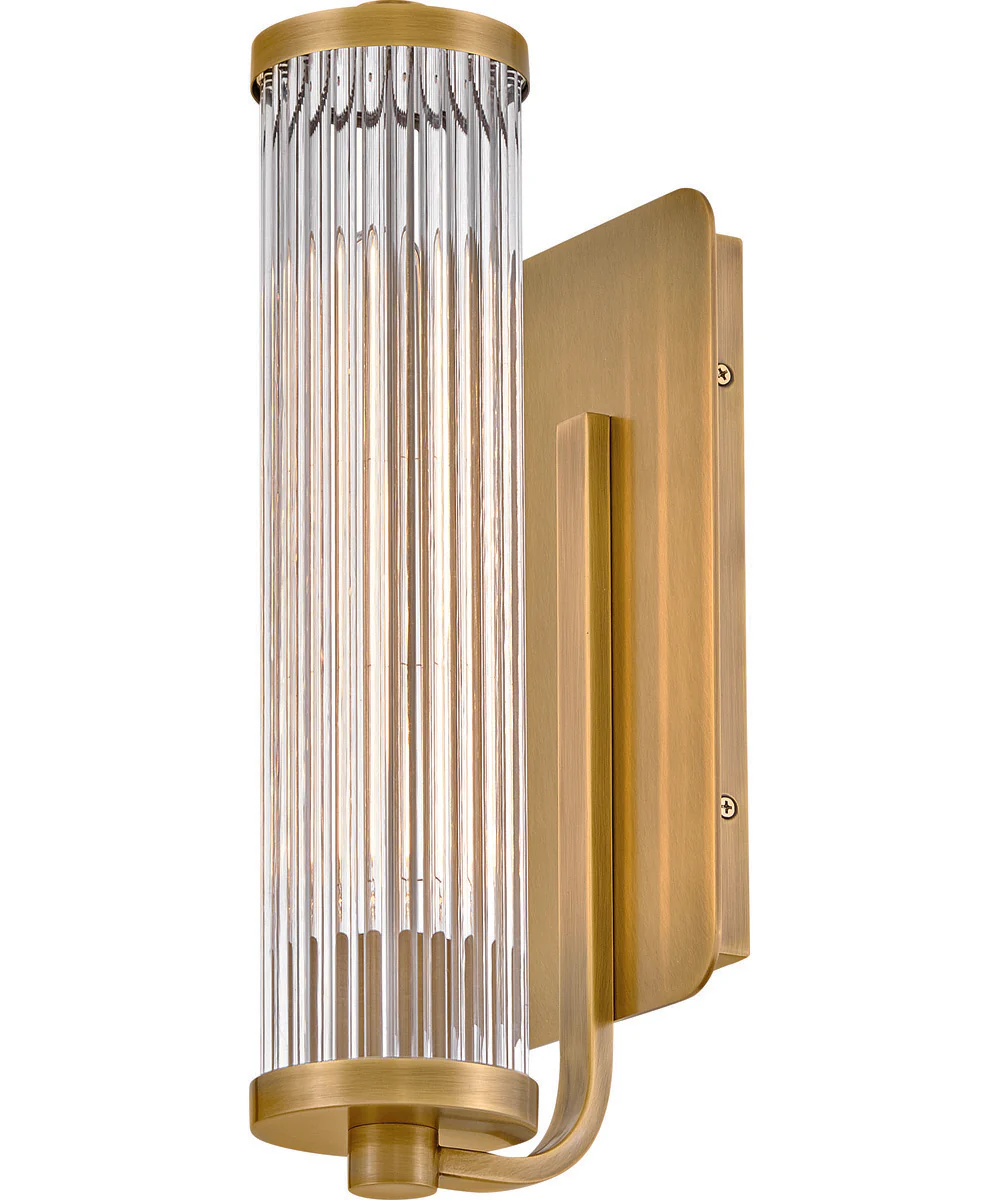 Ellery 1-Light Medium Single Light Sconce in Heritage Brass - Image 4