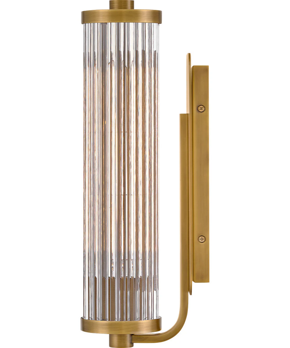 Ellery 1-Light Medium Single Light Sconce in Heritage Brass - Image 5