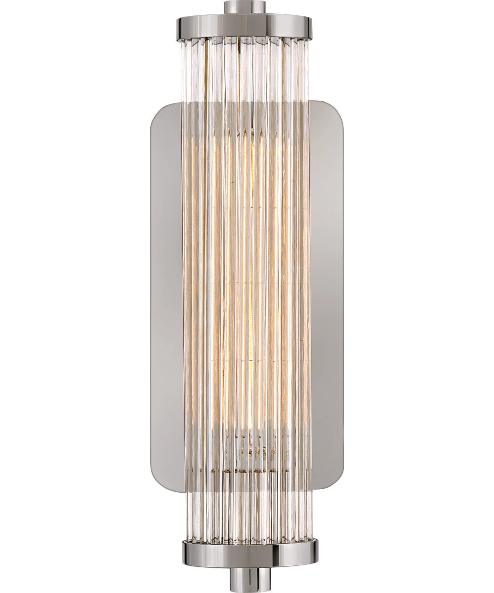 Ellery 1-Light Medium Single Light Sconce in Polished Nickel - Image 3