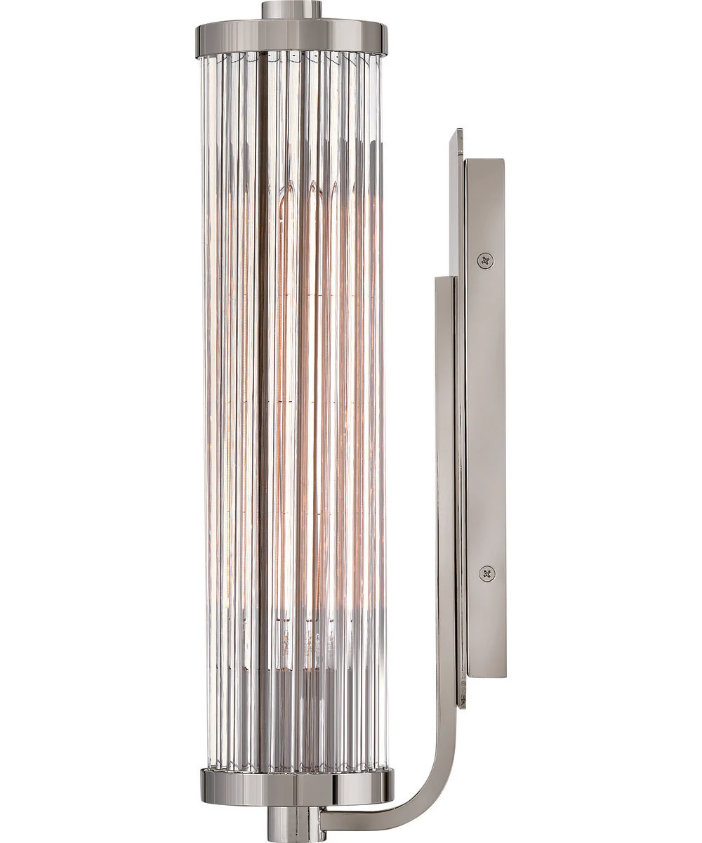 Ellery 1-Light Medium Single Light Sconce in Polished Nickel - Image 5