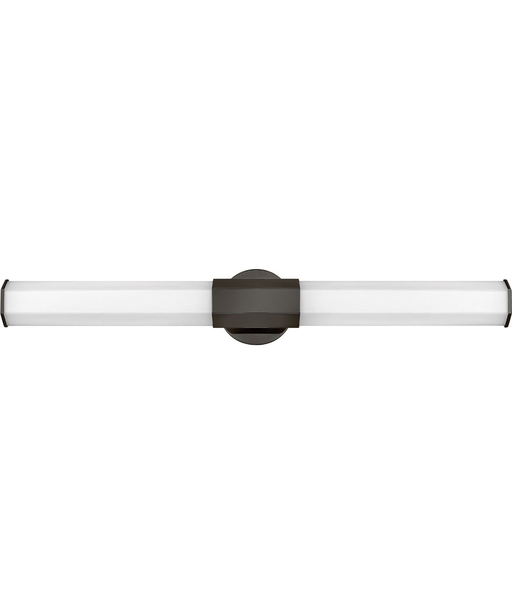 Facet LED-Light Large LED Vanity in Black Oxide