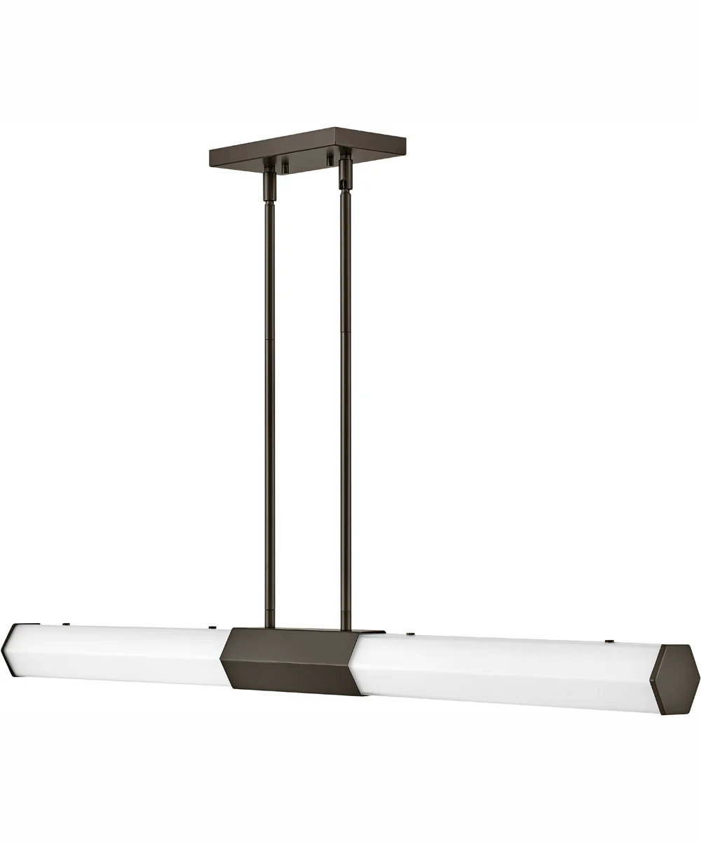 Facet LED-Light Medium LED Linear in Black Oxide