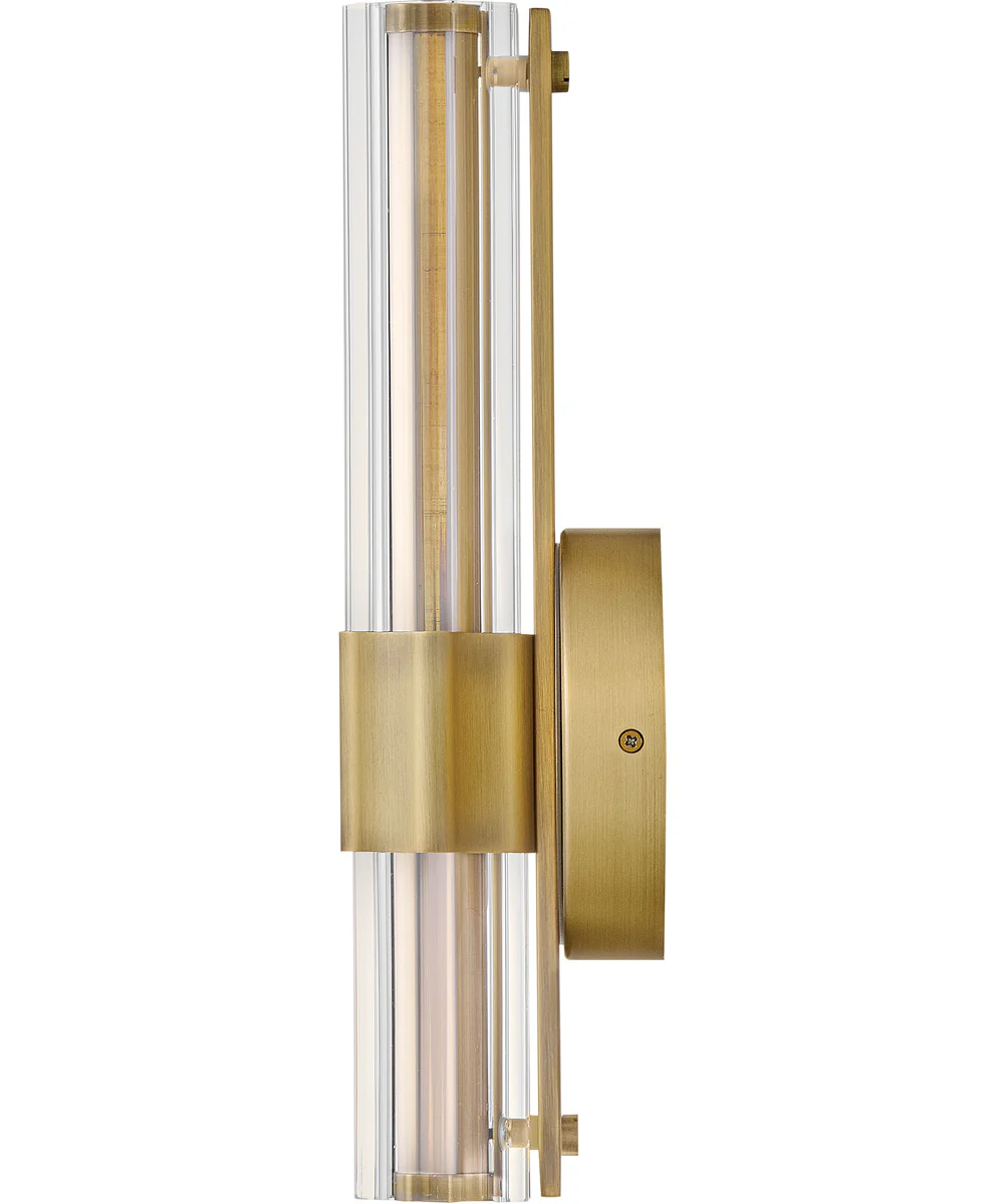 Georgette LED-Light Medium LED Sconce in Lacquered Brass - Image 5