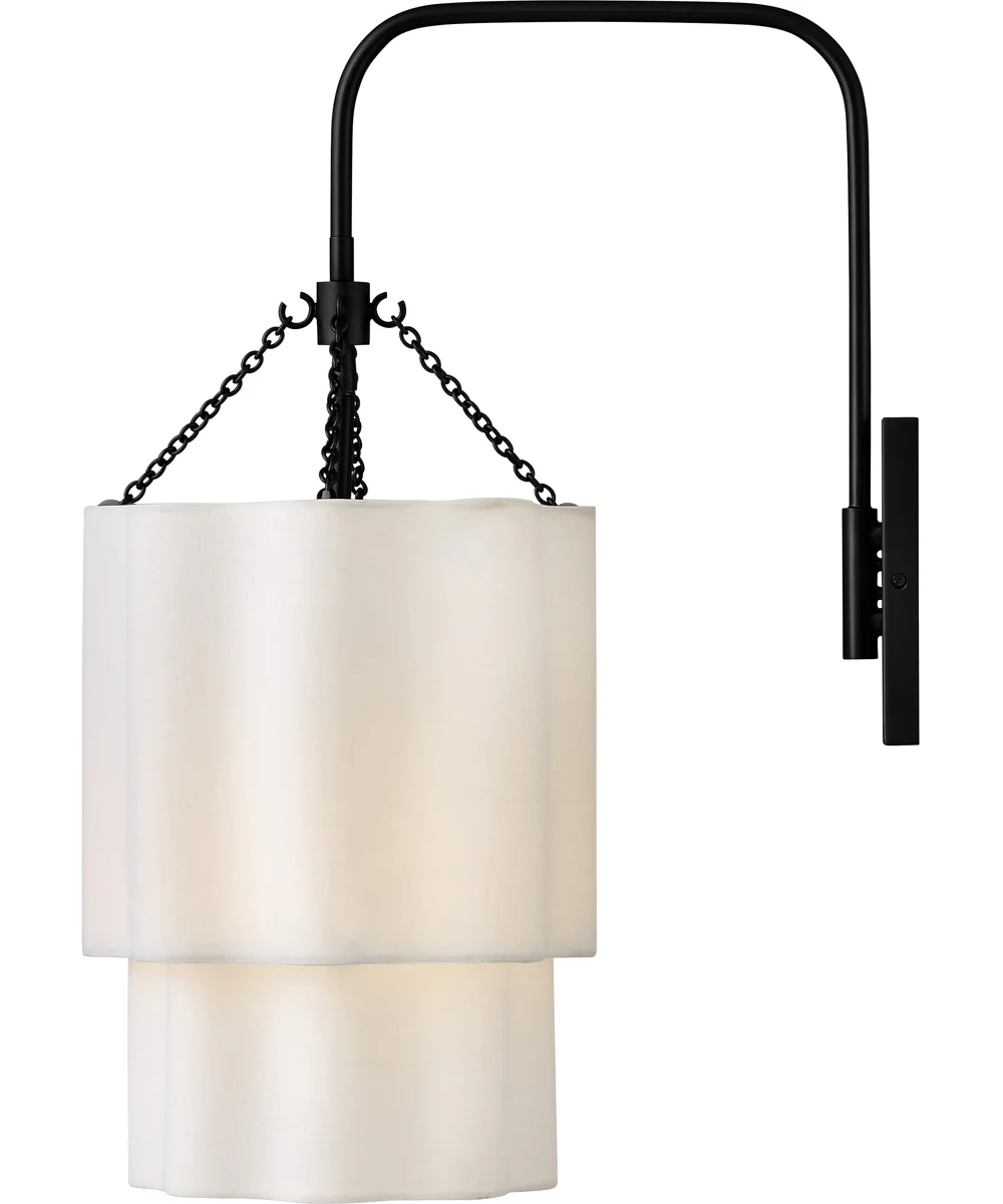 Gwen 1-Light Large Single Light Sconce in Black - Image 4