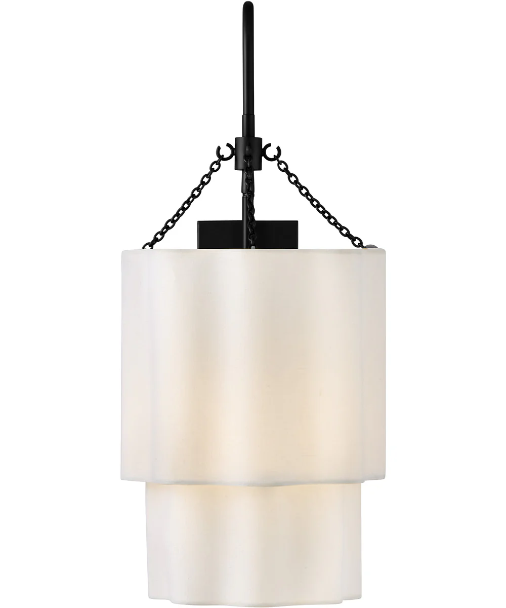 Gwen 1-Light Large Single Light Sconce in Black - Image 5