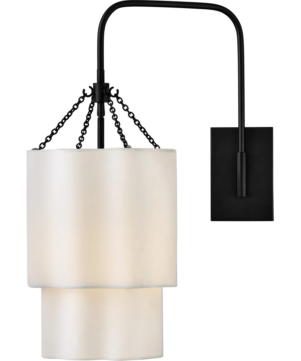 Gwen 1-Light Large Single Light Sconce in Black - Image 6