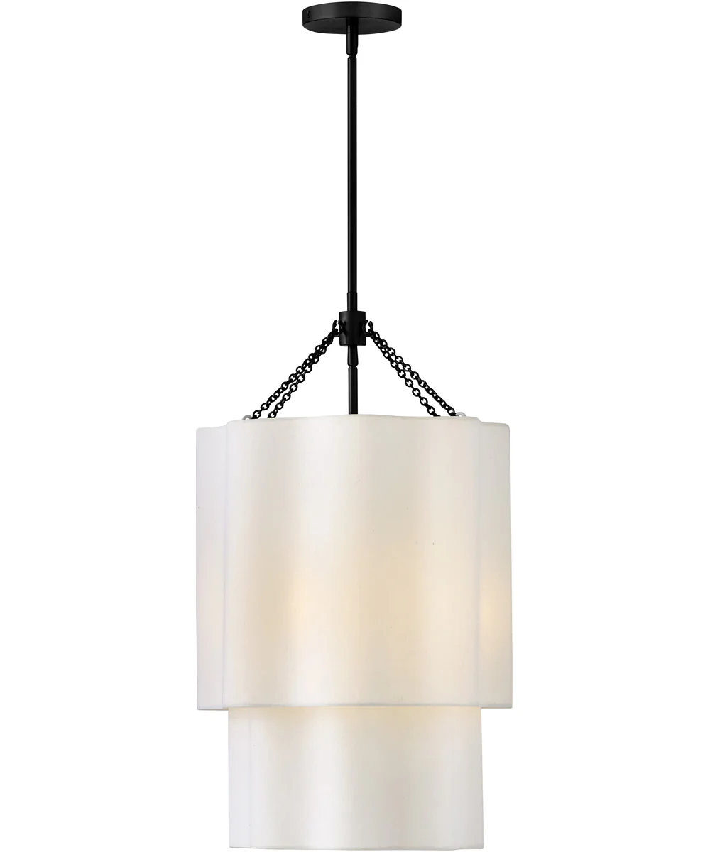 Gwen 4-Light Large Pendant in Black - Image 3