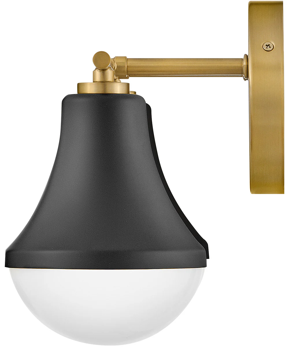 Haddie 2-Light Small Two Light Vanity in Black - Image 7