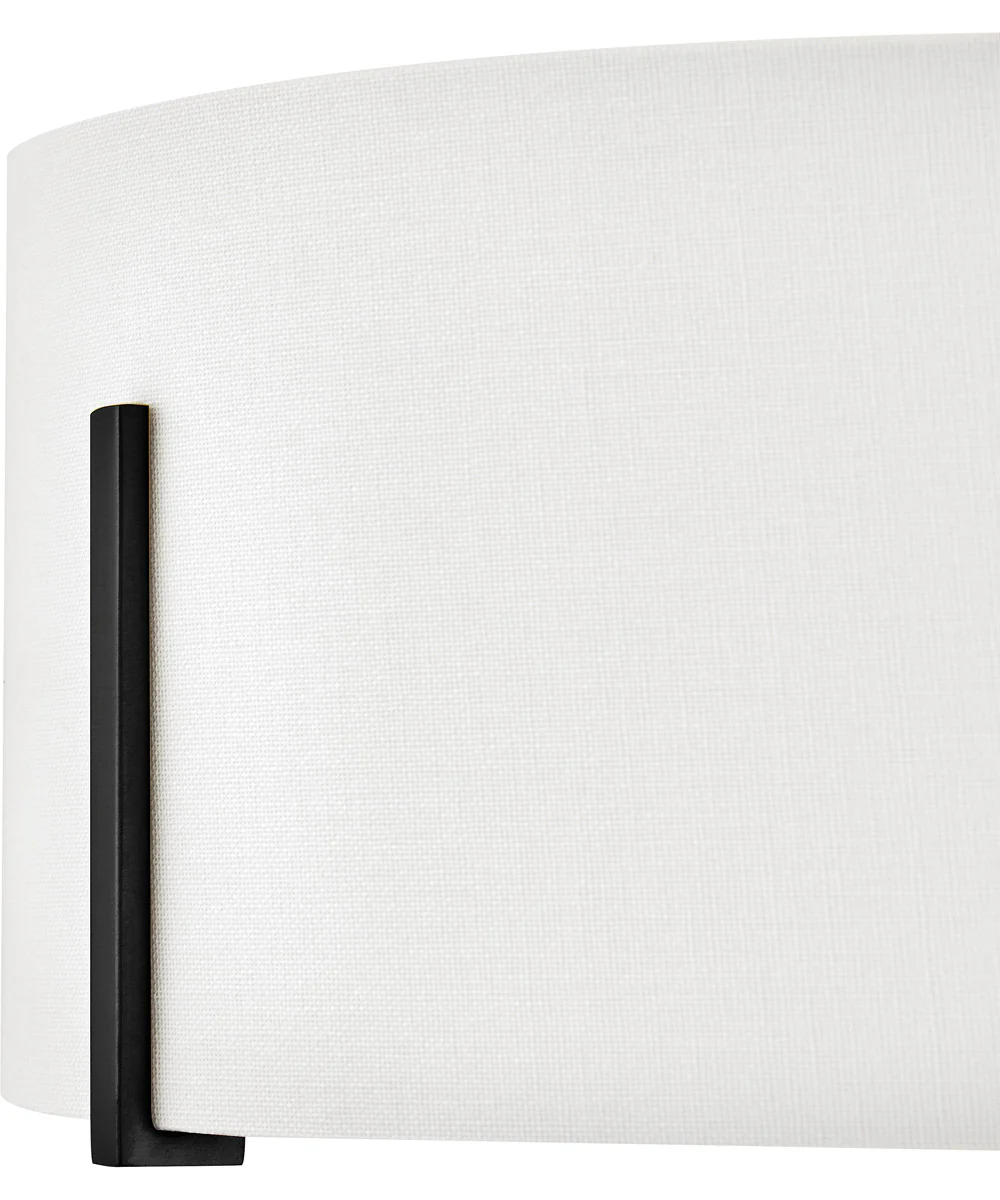 Halle 4-Light Medium Semi-Flush Mount in Black - Image 4