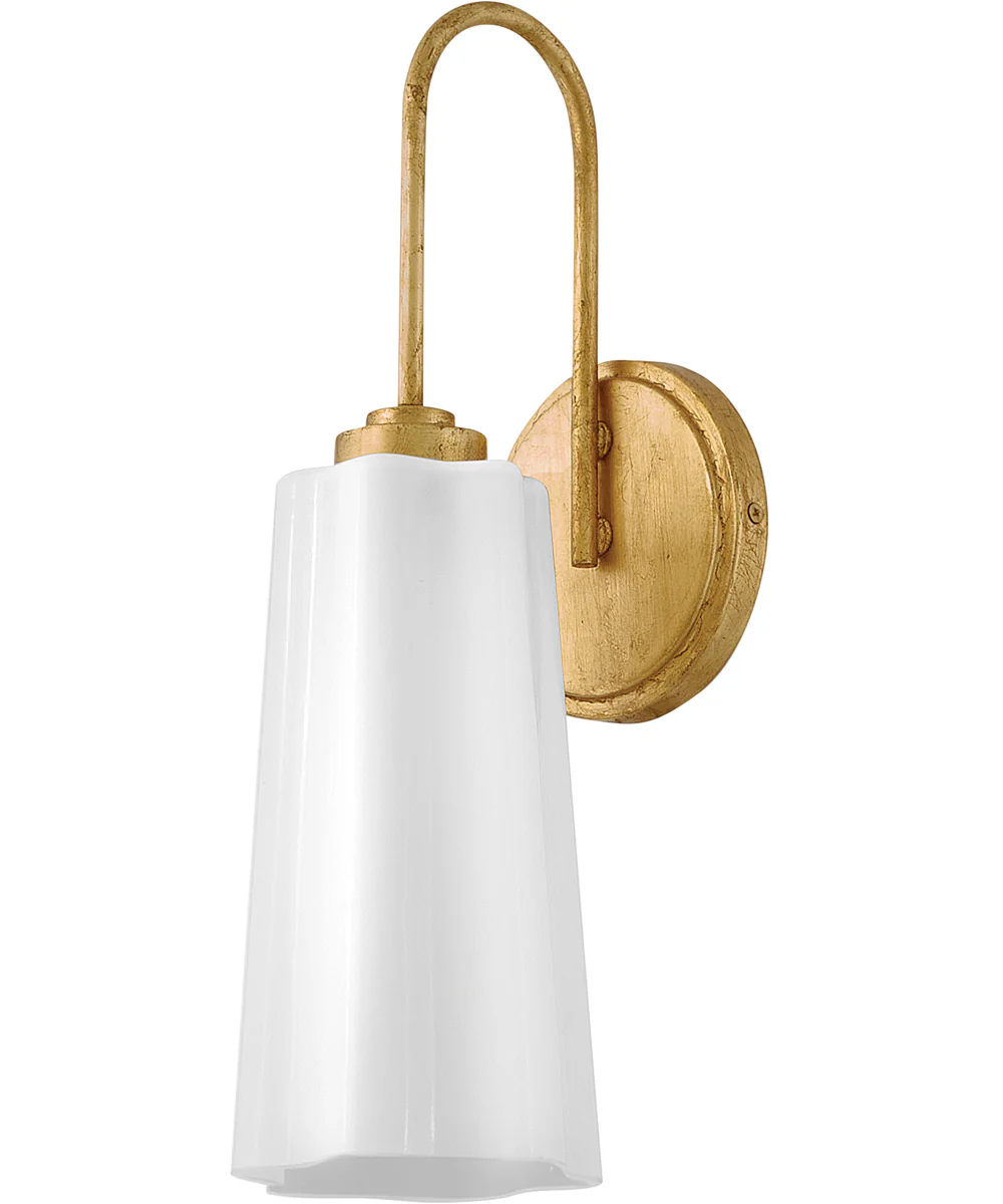 Honey 1-Light Medium Single Light Vanity in Distressed Brass - Image 4
