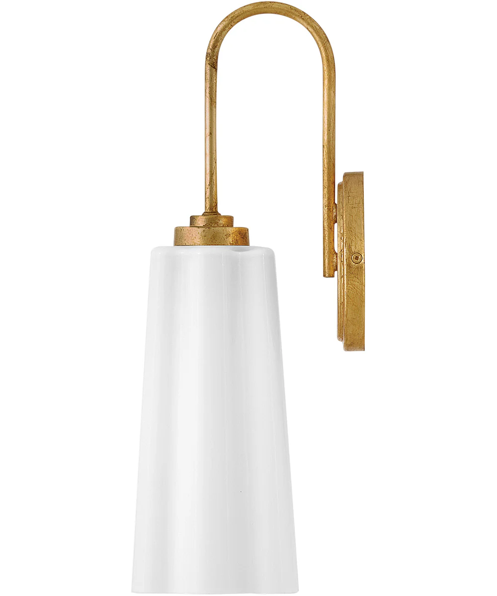 Honey 1-Light Medium Single Light Vanity in Distressed Brass - Image 5