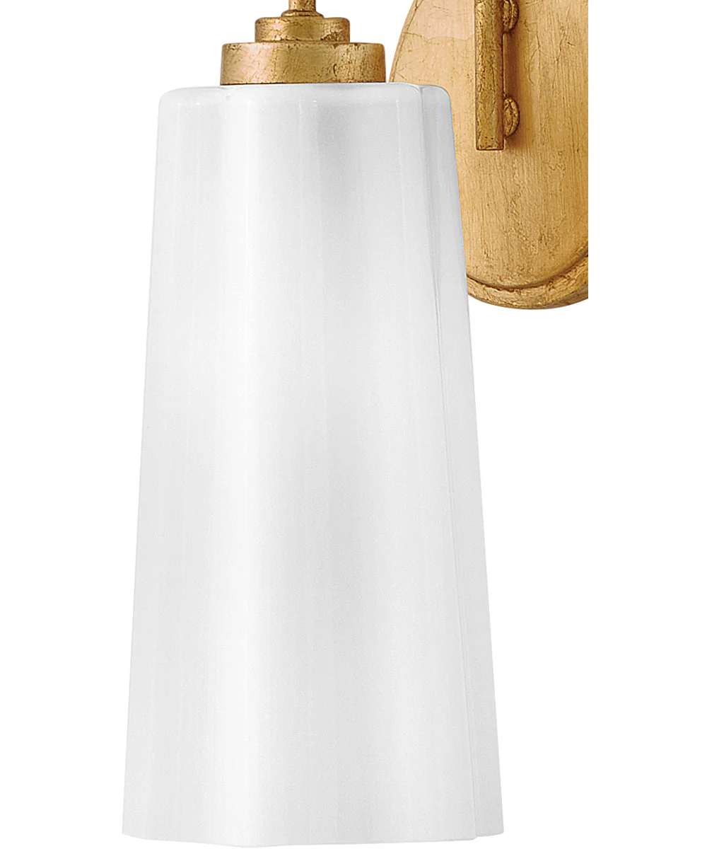 Honey 1-Light Medium Single Light Vanity in Distressed Brass - Image 7