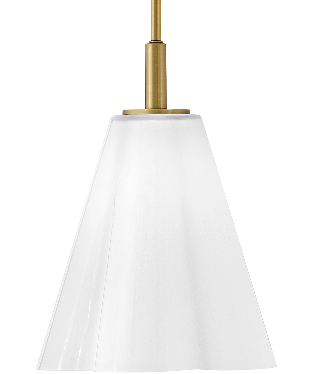 Honey 1-Light Small Pendant in Lacquered Brass - Image 7
