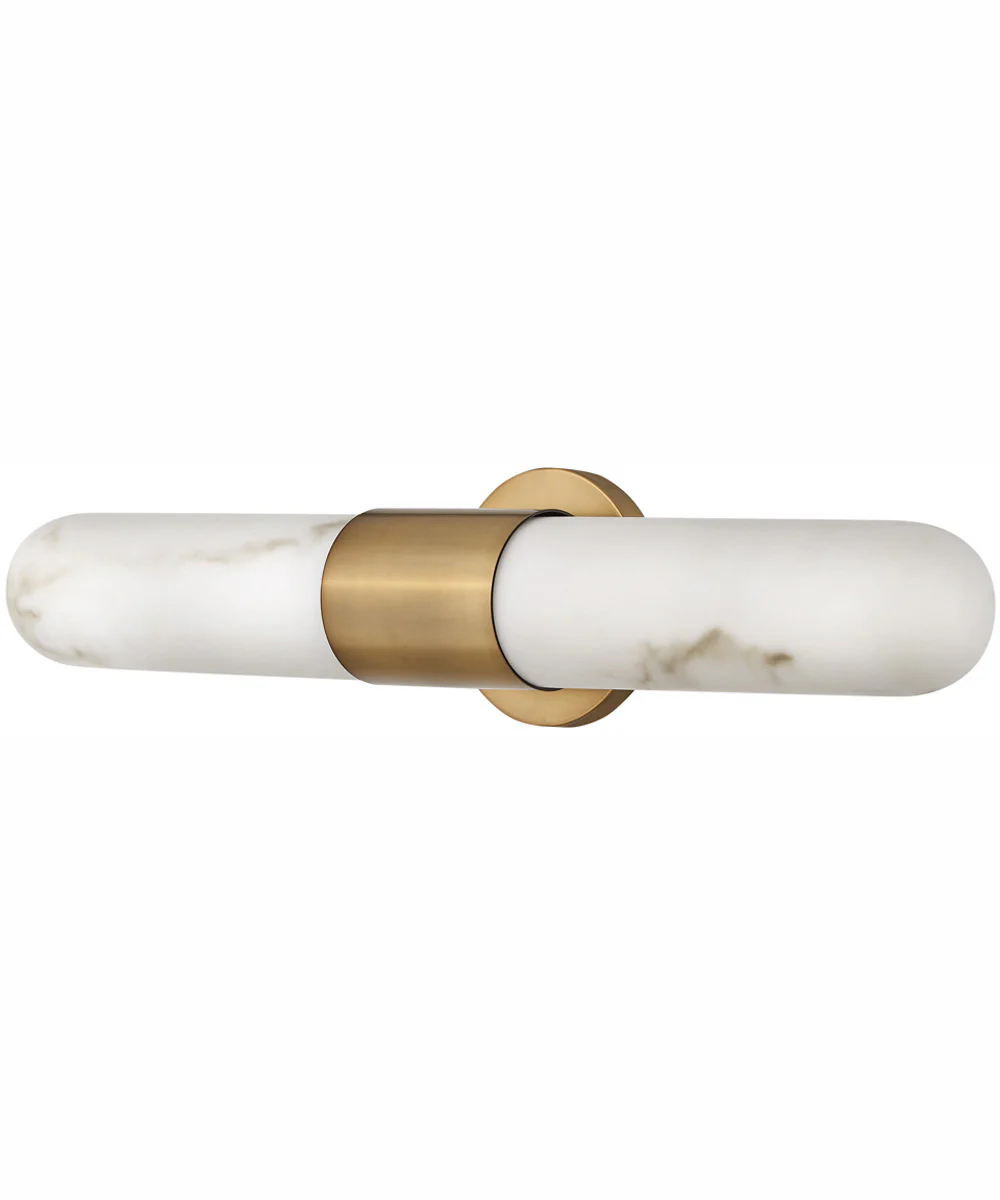 Ibiza LED-Light Medium LED Vanity in Heritage Brass - Image 3