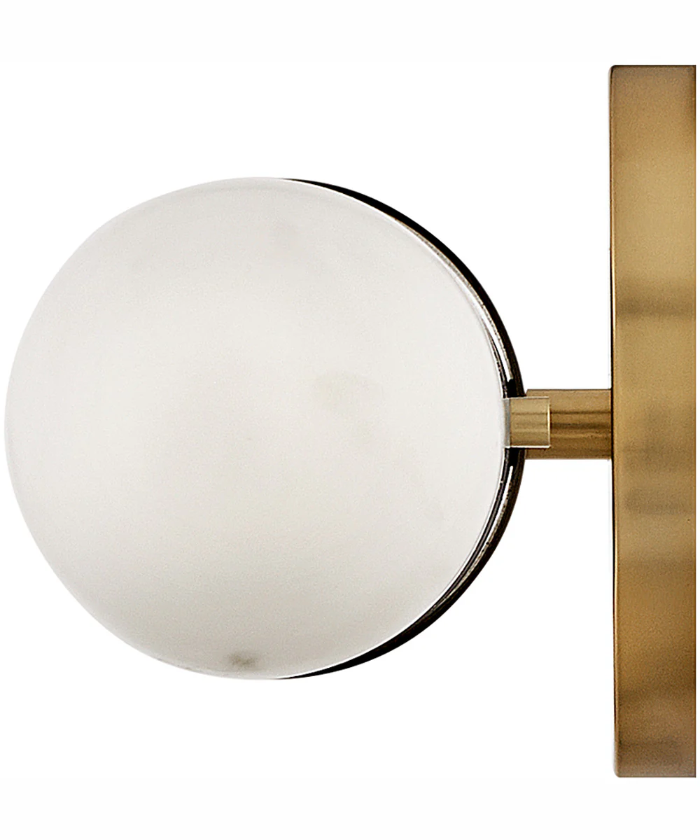 Ibiza LED-Light Medium LED Vanity in Heritage Brass - Image 4