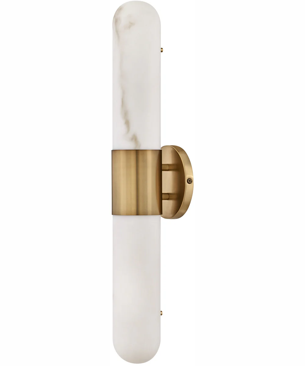 Ibiza LED-Light Medium LED Vanity in Heritage Brass - Image 6