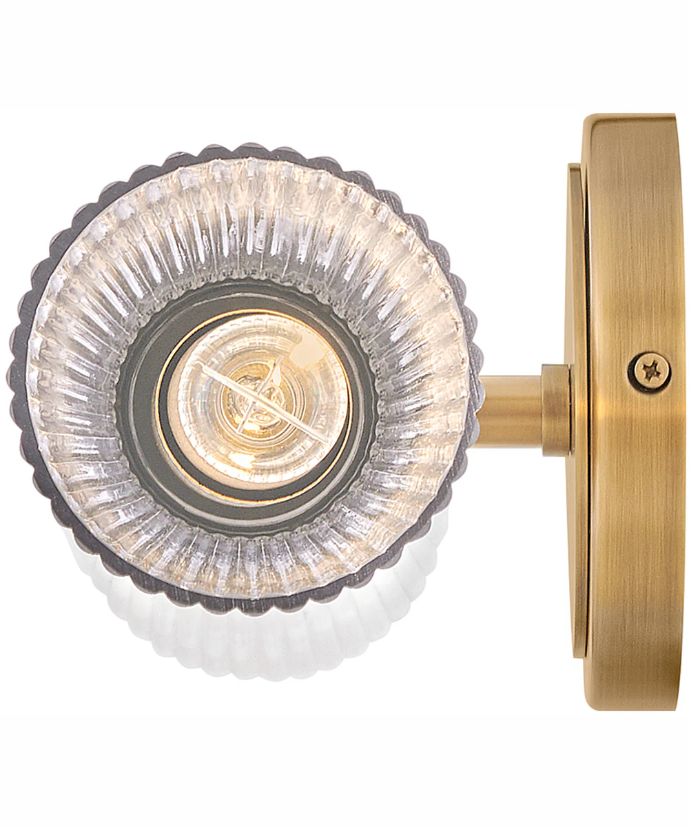 Jude 2-Light Two Light Vanity in Heritage Brass - Image 4