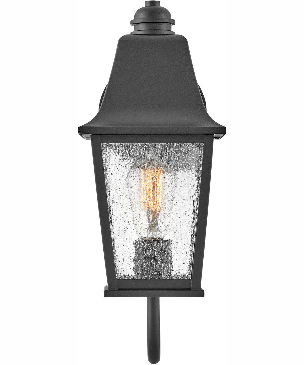 Kingston 1-Light Small Wall Mount Lantern in Black - Image 3