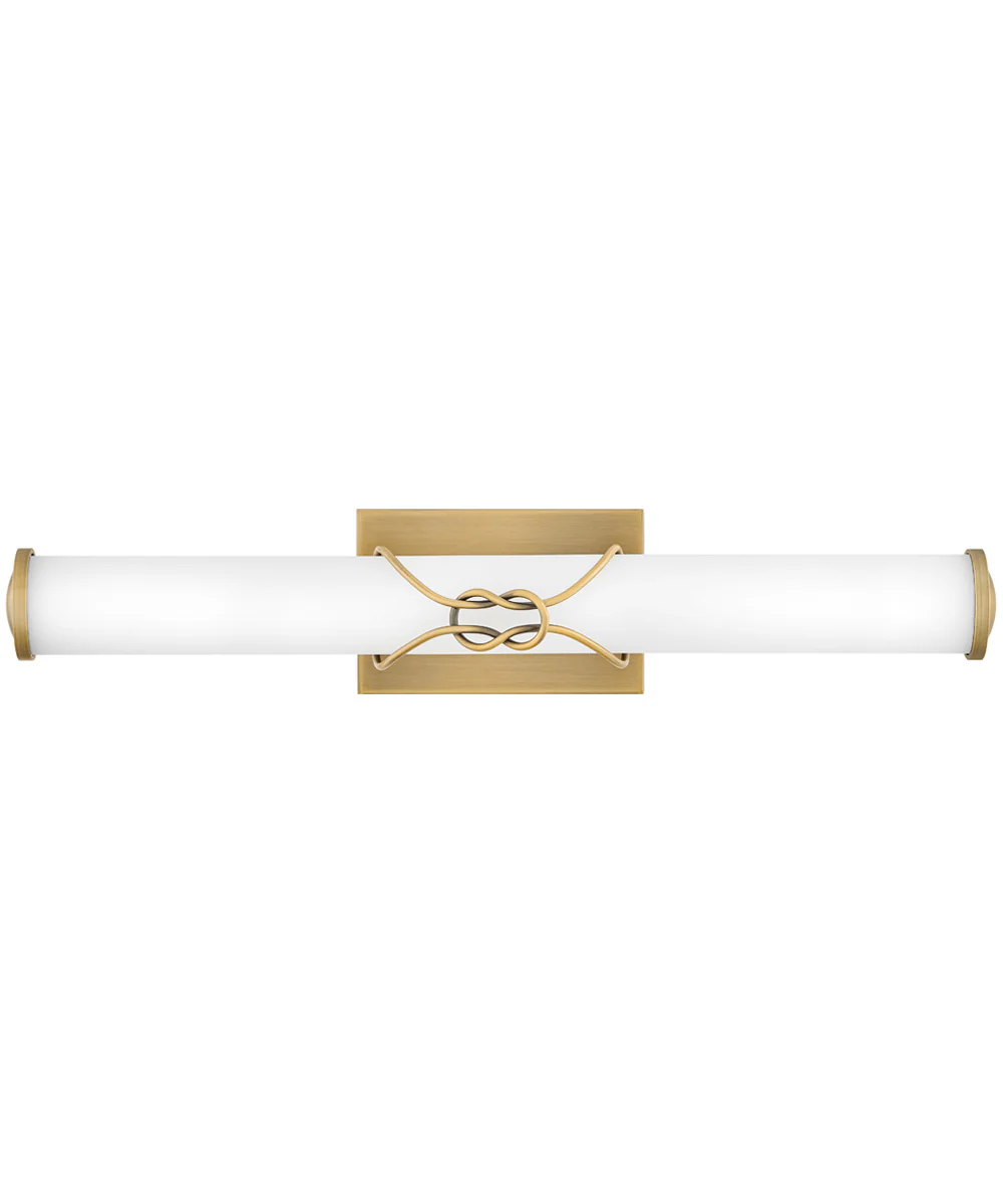 Kitts LED-Light Medium LED Vanity in Lacquered Brass - Image 2