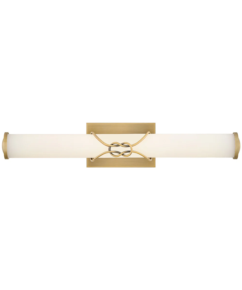 Kitts LED-Light Medium LED Vanity in Lacquered Brass - Image 3