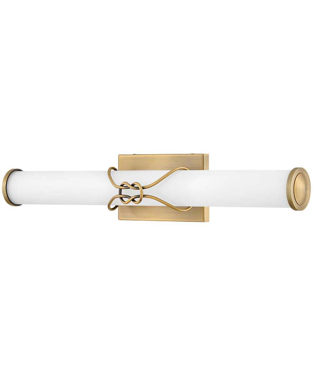 Kitts LED-Light Medium LED Vanity in Lacquered Brass - Image 4