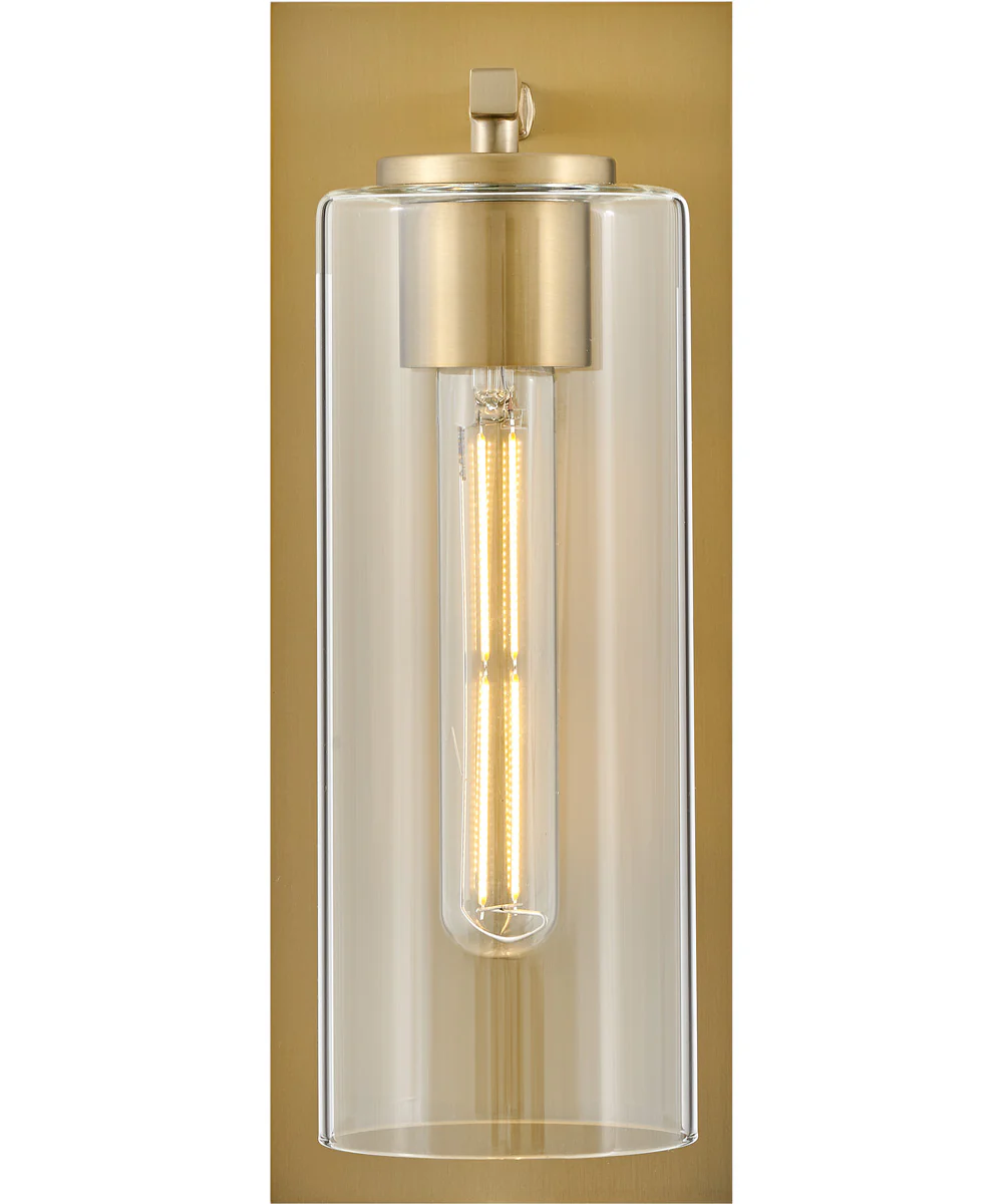 Lane 1-Light Medium Single Light Sconce in Lacquered Brass - Image 4