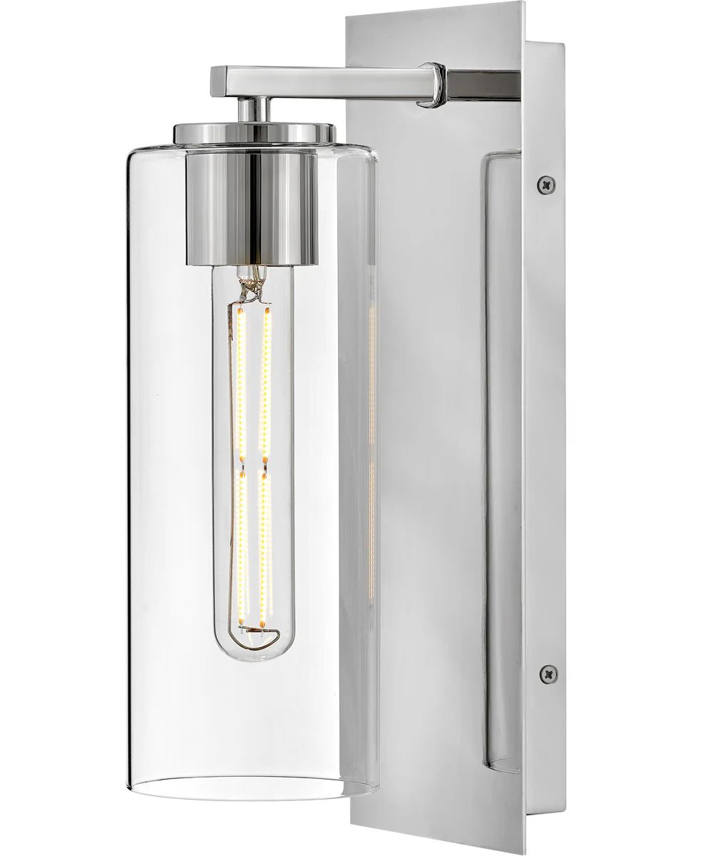 Lane 1-Light Medium Single Light Sconce in Polished Nickel