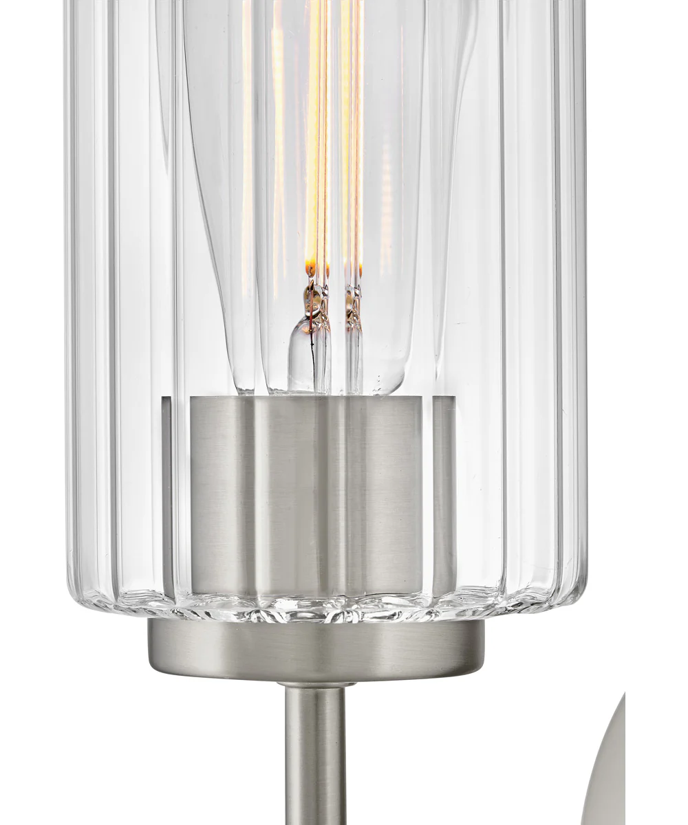 Leta 1-Light Medium Single Light Sconce in Brushed Nickel - Image 5