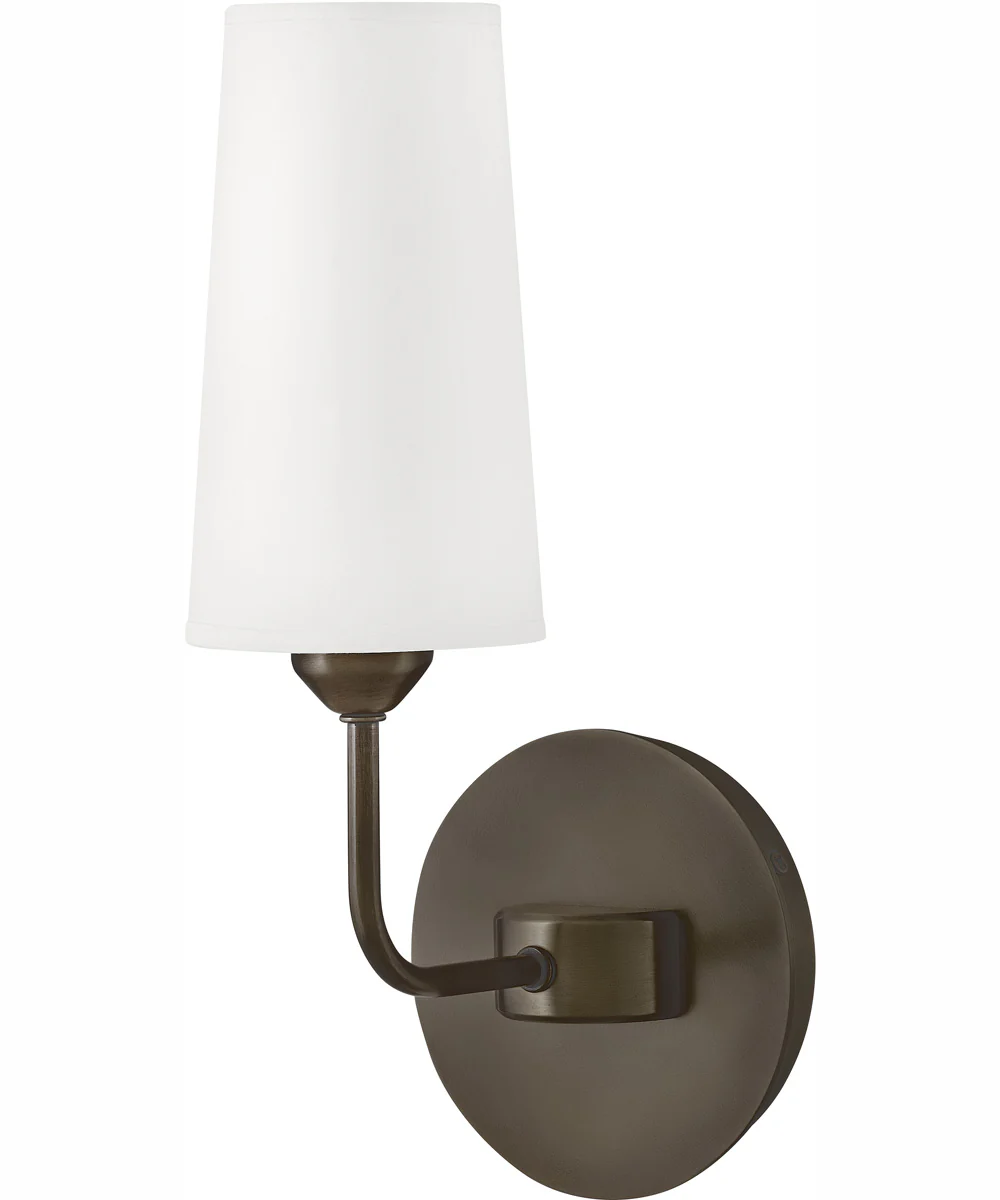 Lewis 1-Light Single Light Sconce in Black Oxide - Image 2