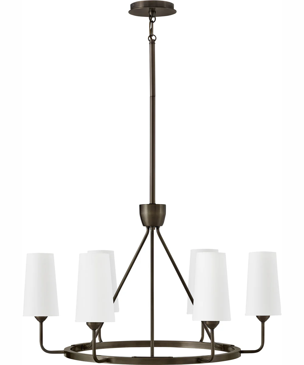 Lewis 6-Light Medium Single Tier in Black Oxide - Image 2