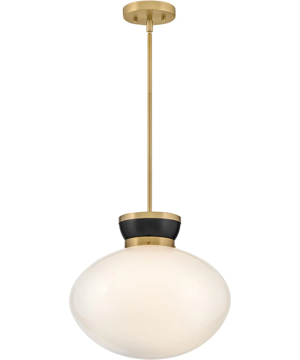 Lucy 1-Light Medium Pendant in Black - Image 3
