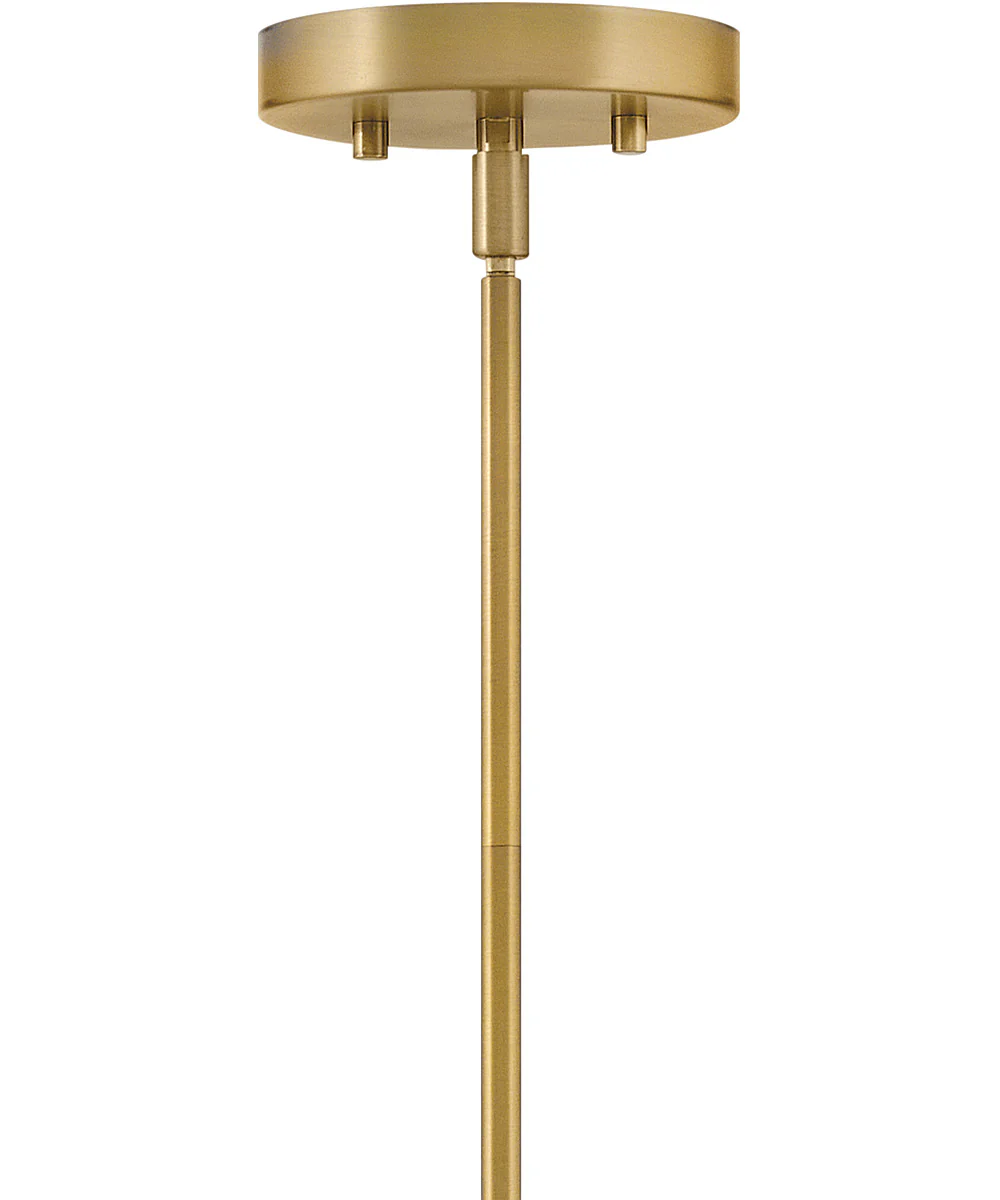 Lucy 1-Light Medium Pendant in Lacquered Brass - Image 6