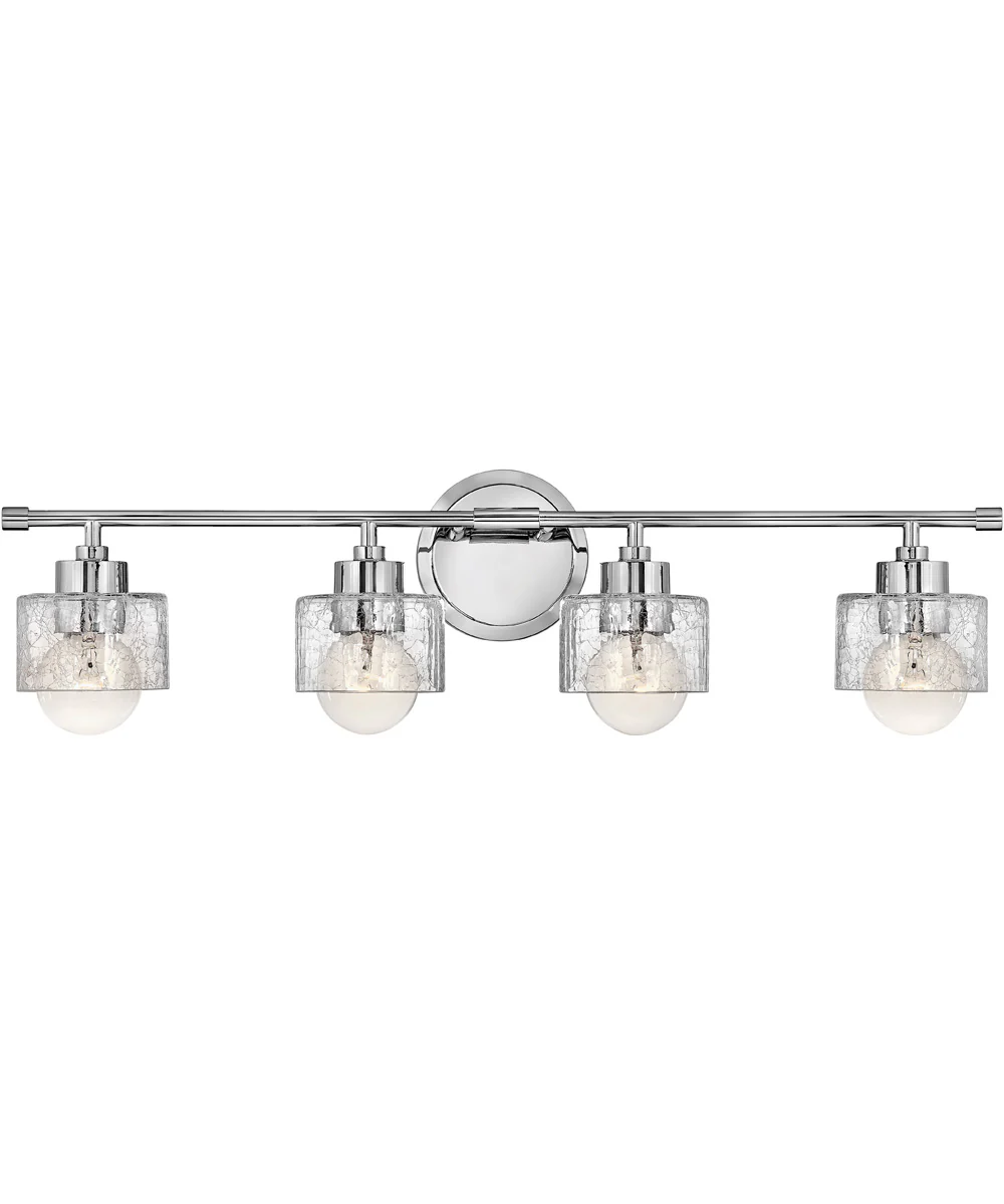 Maeve 4-Light Four Light Vanity in Chrome