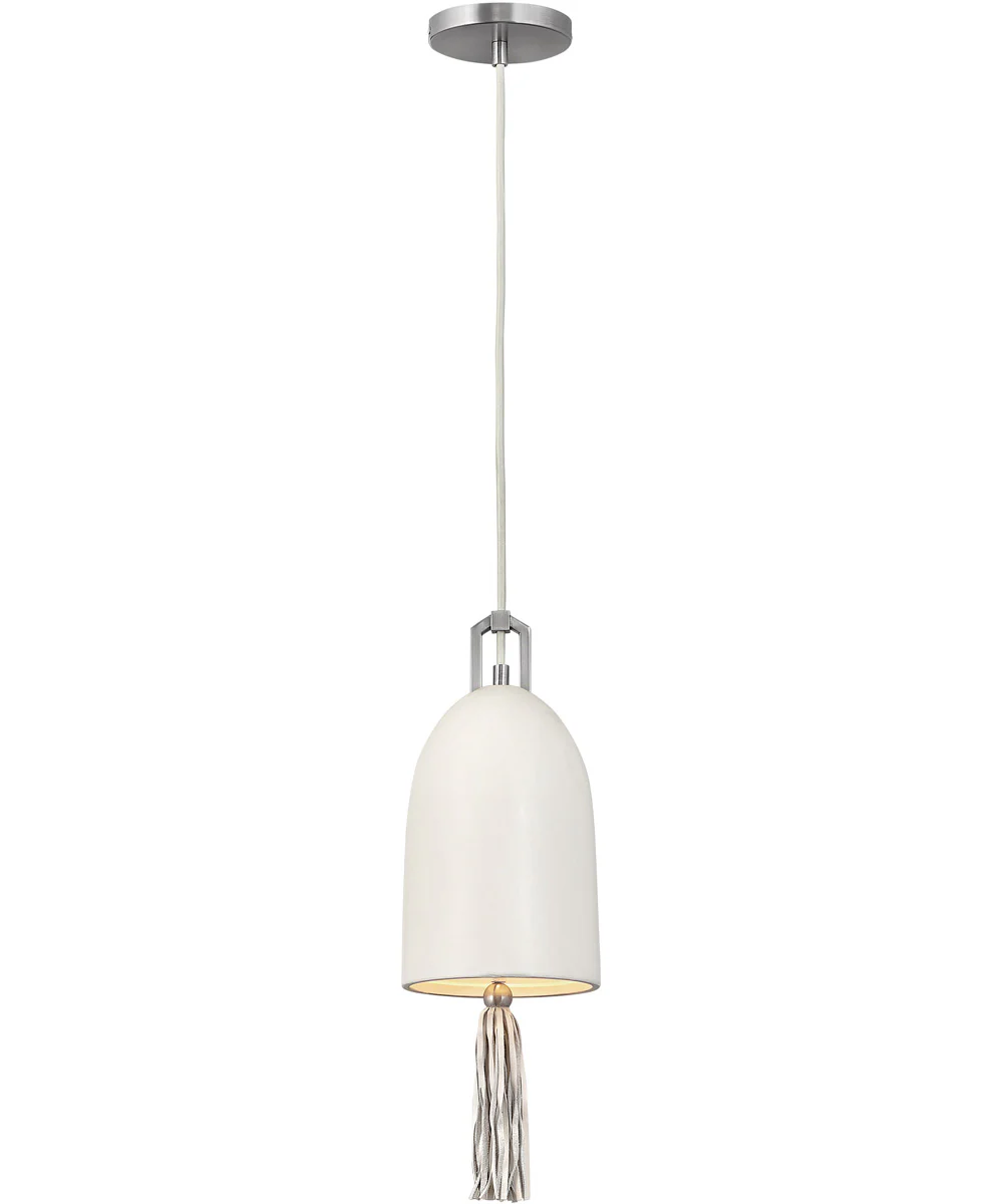 Mara 1-Light Small Pendant in Antique Nickel