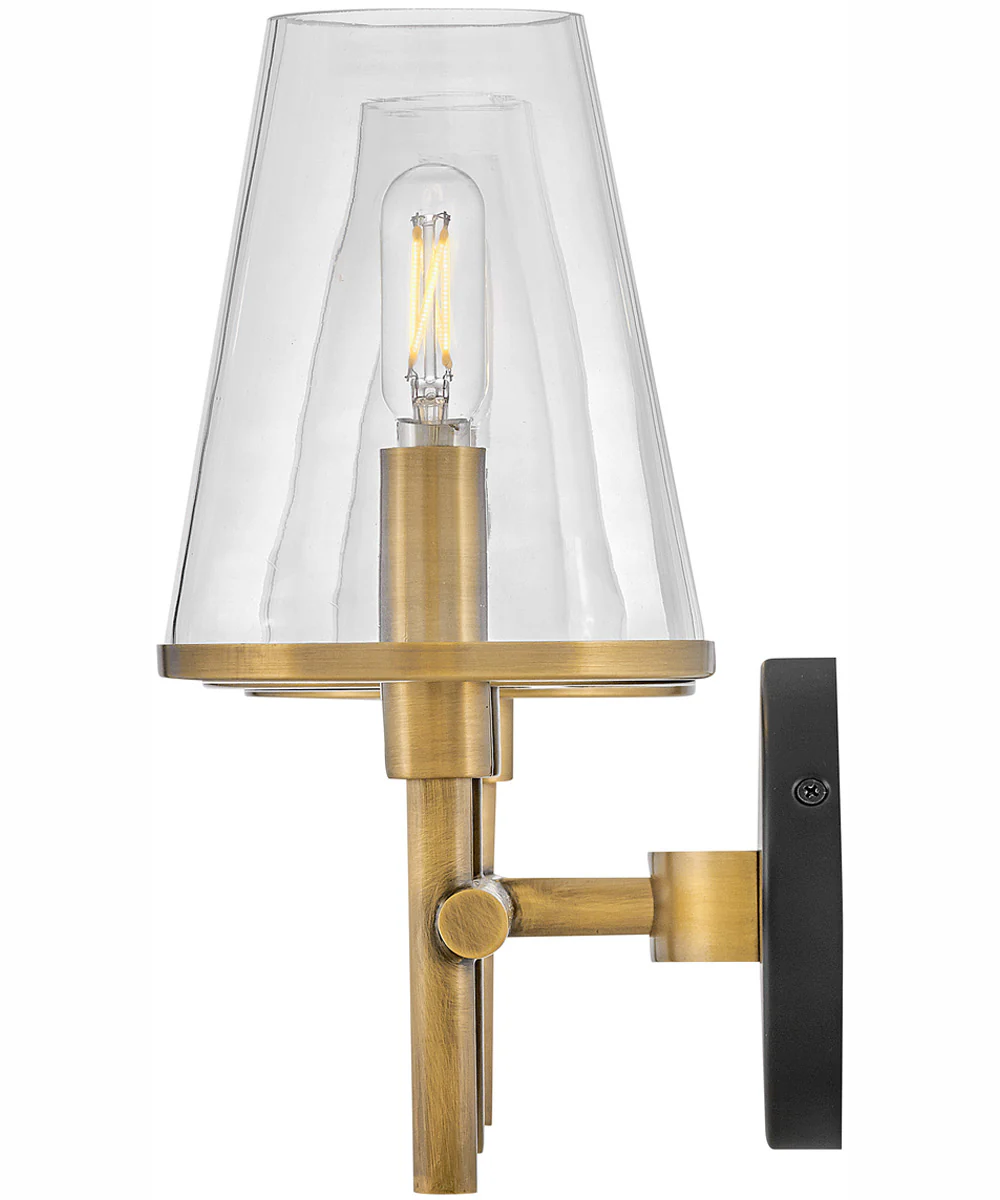 Marten 3-Light Three Light Vanity in Heritage Brass - Image 6