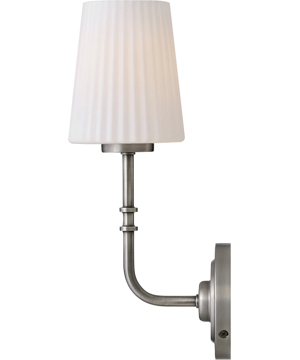 McKenna 1-Light Medium Single Light Sconce in Antique Nickel - Image 5