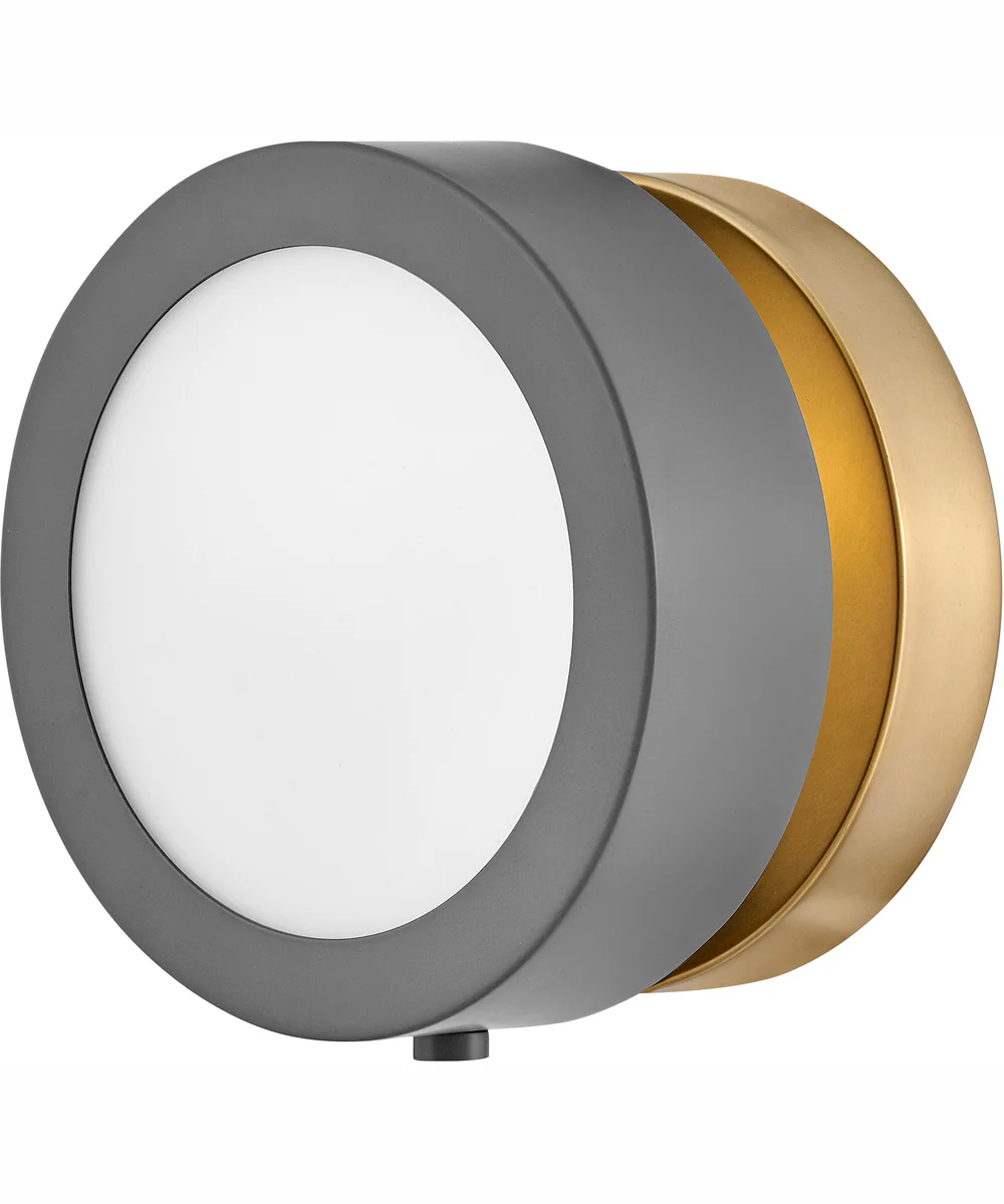 Mercer 1-Light Single Light Sconce in Dark Matte Grey - Image 2