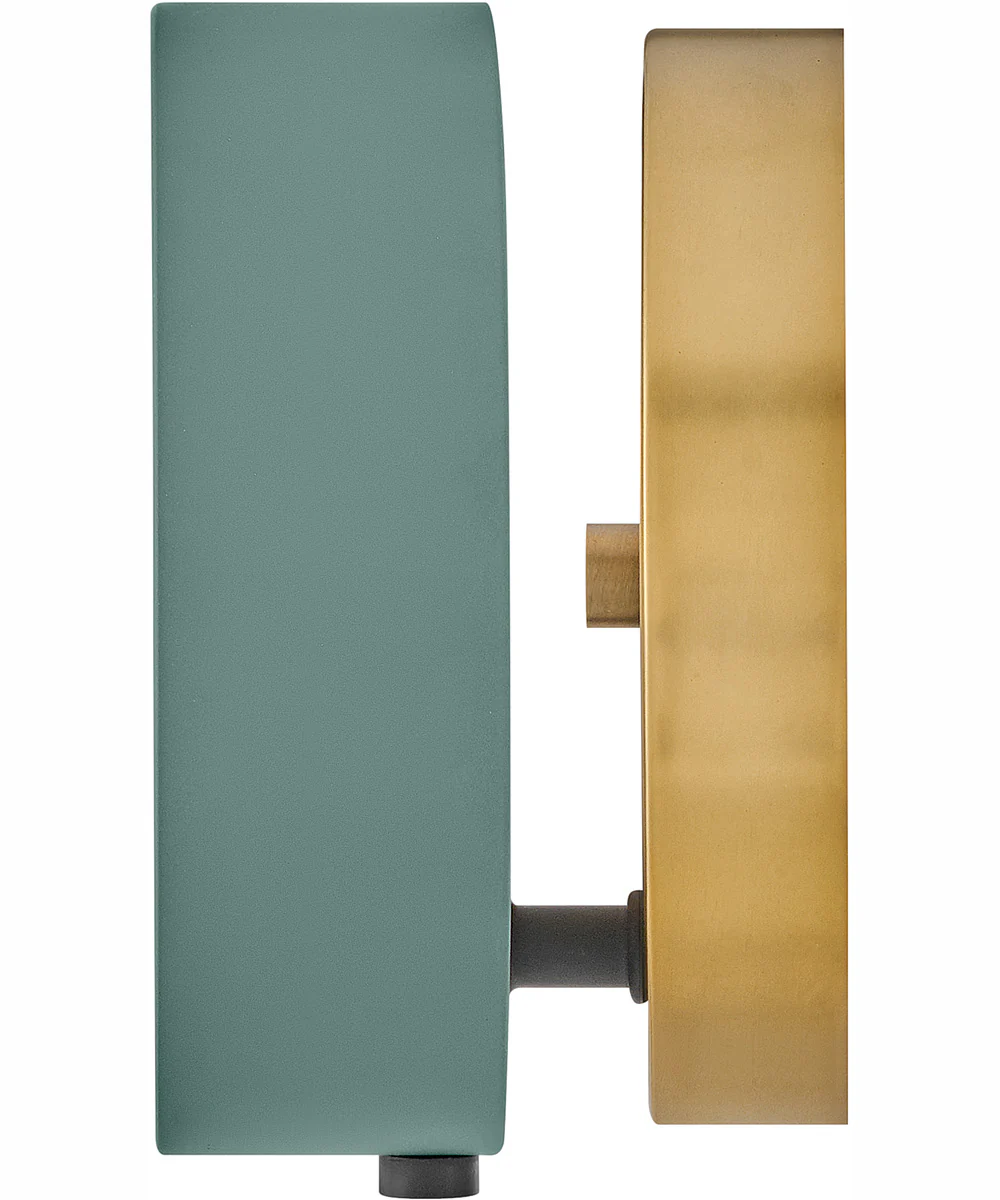 Mercer 1-Light Single Light Sconce in Sage Green - Image 3