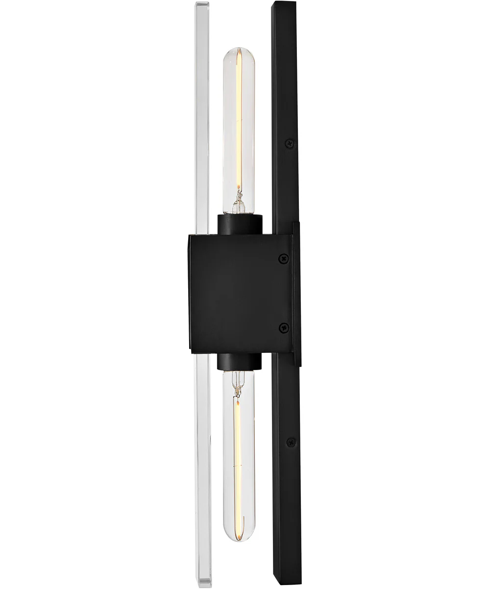 Monte 2-Light Large Two Light Sconce in Black Oxide - Image 4